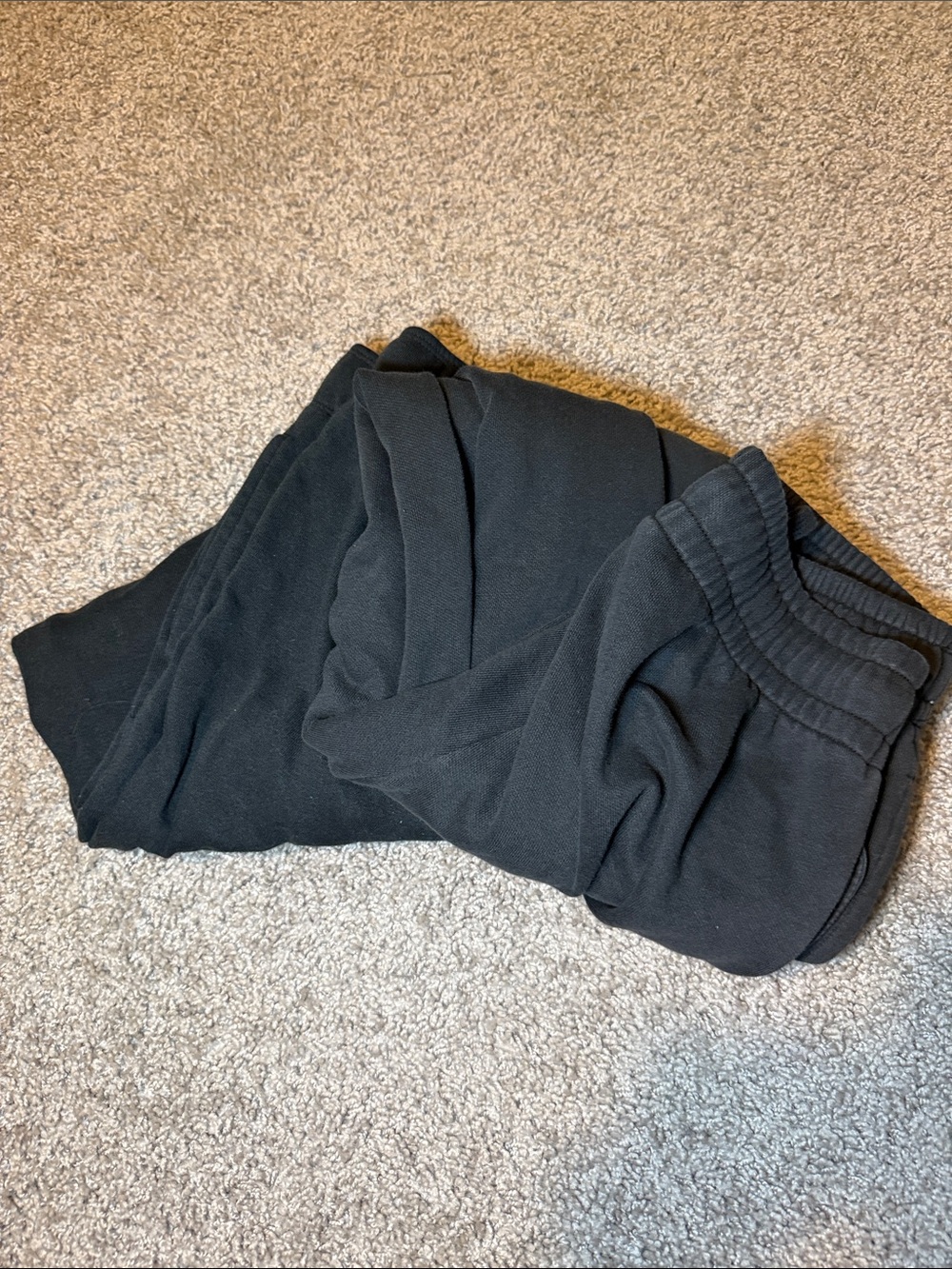 2 Black Cozy Sweatpants